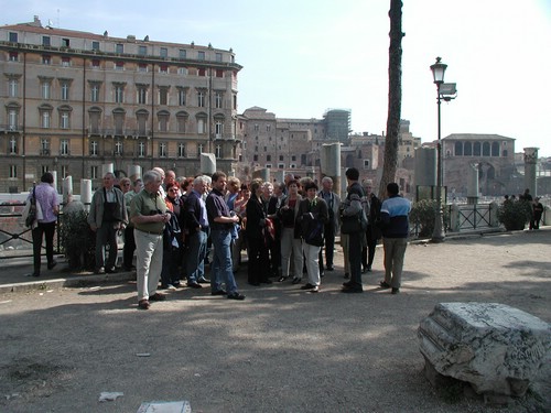 Beim Trajans-Forum