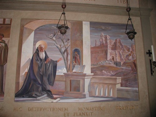 Das Kloster wurde mehrfach durch Erdbeben schwer beschdigt