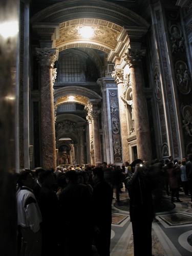Den Petersdom entwarf Michelangelo fast 50 Jahre spter