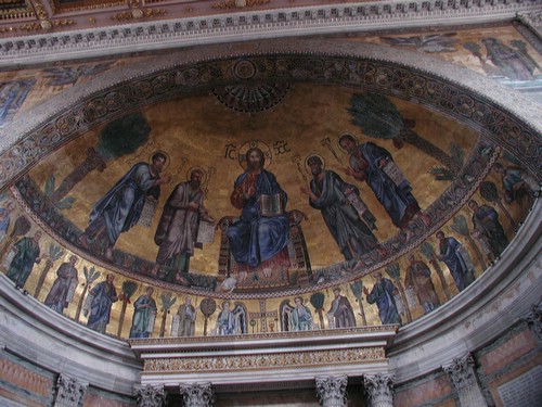 Das Apsis-Mosaik aus dem 13. Jhdt.